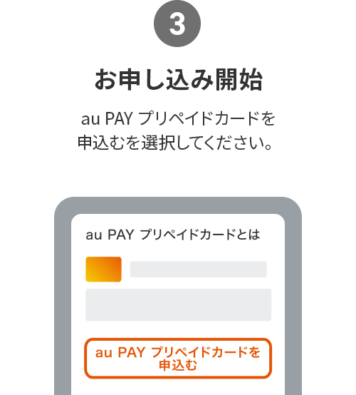 (3)お申込み開始